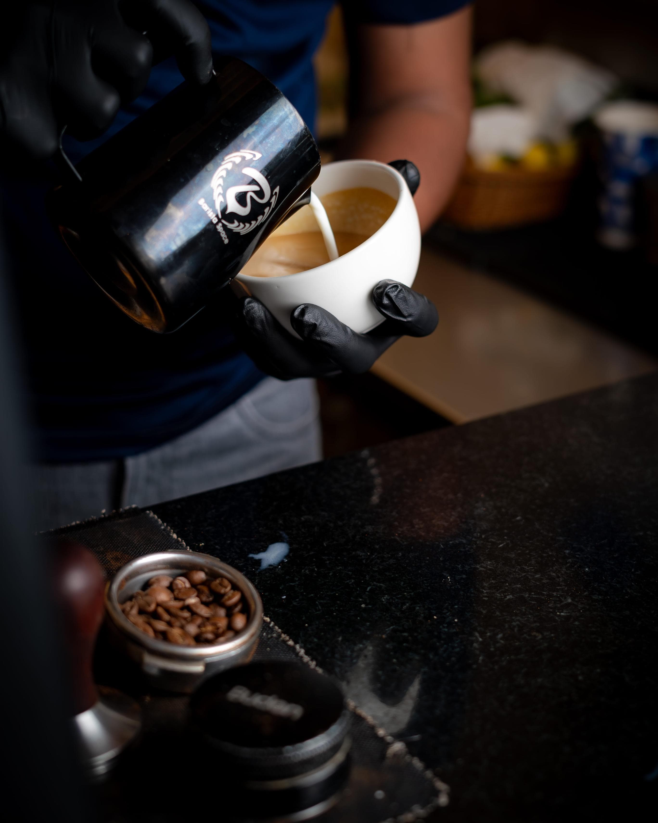 Pouring Coffee